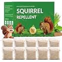 Squirrel Repellent, Chipmunk Repellent Outdoor, Mint Squirrel Repellents for Attic, Natural Squirrel Deterrent, Keep Rodents Out of Car Engines Garden -10P