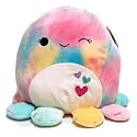 Squishmallows Kellytoy Valentine Squad Plush Toy (12" Opal The Octopus)