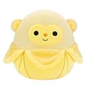 Squishmallows Original 8-Inch Pierogi Banana Monkey - Official Jazwares Plush