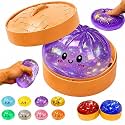 Squishy Dumpling Toy with Container