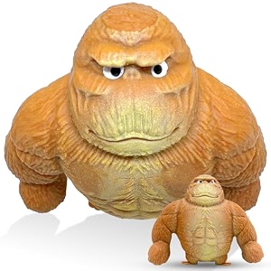 squishy monkey stretchy sand filled gorilla toy animal squeeze toys for anti-anxiety and stress relief for adults and kids ideal gift for easter birthday