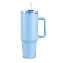 SR Plastic Tonny Tumbler with Handle &amp; Straw, Lid, – Mug with Lid | Reusable Plastic Coffee Sipper Mugs with Lid &amp; Straw | Large Travel Mug Water Cup for Gym, Office &amp; Outdoor Use (Blue)