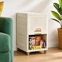 SR Plastic Wardrobe for Clothes Storage | Portable Plastic Cupboard | Modular storage cabinet | Almirah for kids storage organizer | Foldable Storage Cabinet for Bedroom, kitchen, Home Organizer (2Xl)