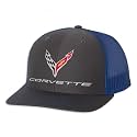 SR1 Performance C8 Corvette Snapback Hat - Chevy Structured Mesh Back Cap