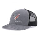 SR1 Performance C8 Corvette Snapback Hat - Chevy Structured Mesh Back Cap