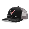 SR1 Performance C8 Corvette Snapback Hat - Chevy Structured Mesh Back Cap