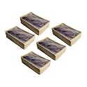 Rexin Shirt Cover | Foldable &amp; Durable Wardrobe Organizer | Shirt Organizer for Closet Storage | Shirt Organizer for Home &amp; Traveling with Transparent Window | Beige, Pack of 5