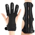 Sratte 2 Pcs Archery Glove Arm Guard Youth Kit Adjustable 3 Strap