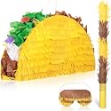 Sratte Taco Piñata Set, Mexican Birthday Party Decorations
