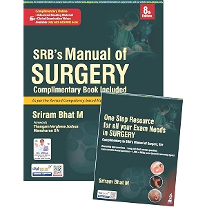 srb39 s manual of surgery with free complimentary book included - 8th edition - srb  sriram bhat m - 2026