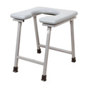 THE SRDVX 7 Powder Coated Commode Stool Indian Toilet Commode Chair for Adults Commode Chair