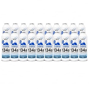 srf floron r134a refrigerant gas can for car ac systems 450 g pack of 24