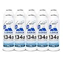 SRF FLORON R134a Refrigerant Gas Can for Car AC Systems, 450g (pack of 10)