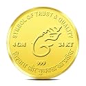Sri Ganesh Diamonds & Jewellery 24k (999) 4 gm Yellow Gold Coin