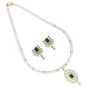 Sri Jagdamba Pearls Dealer Girl's Neha Pearl Pendant Set