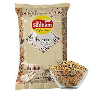 sri sauham premium mix unpolished daal  high-protein nutrient-dense panchmel mixed dal - 1 kg  vegan amp gluten-free  no artificial color or preservatives