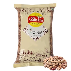 sri sauham premium rajma chitra - 1 kg  fresh chola kidney beans  thamarai paruppu sivappu kaaramani