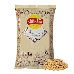 sri sauham unpolished white lobia black eyed beans 500 gm pack  black cowpea safed chawli karamani bobbarlu alasande  100 natural rich in protein no additives no cholesterol 100 vegan amp gluten free