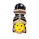 SRI YAGNAA - Ammavari Face - Decorative Ammavari Face with Hair (F-8)