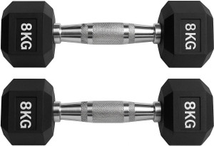 SRIDAYA HEX DUMBBELL 8KG 2PCs X 8Kg