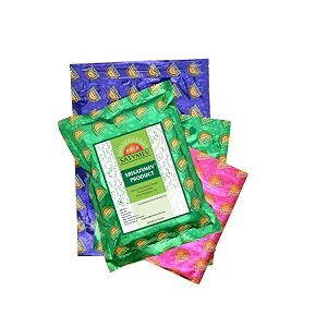 srisatymev alum stone 200g - fitkari stone - white phitkari stone crystal