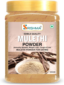 srishma mulethi powder for body skin face and hair liquorice powder for eating