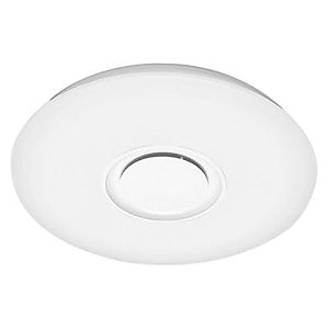 60w rgb dimmable bluetooth music slim ceiling light remote control app control wifi circular multi purpose lights for ambience inbuilt speaker and mood lighting large