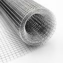 304 SS Welded Mesh Roll 1/4 Hardware Cloth 15.7x118 in 4 Mesh
