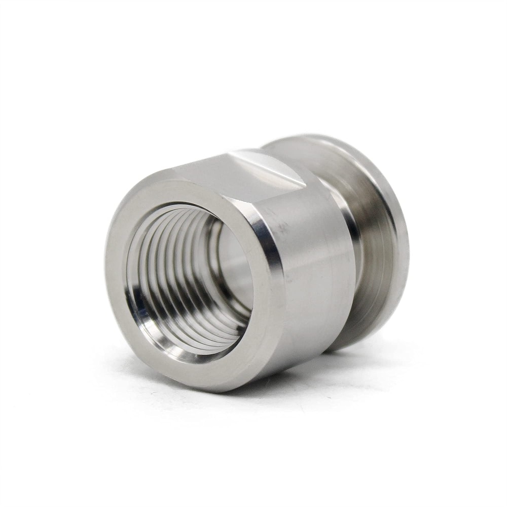 SS304 KF16 NPT Female Adaptor thread 1 /2 inch NW16 KF Female coupling ...