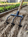 SSA 6 teeth. garden rake high carbon steel blade Hand rake