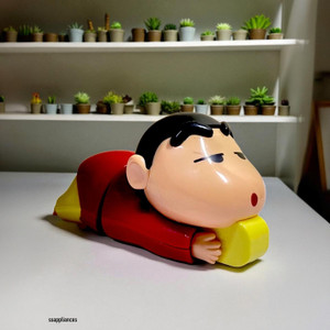 ssappliances shinchan action figure  cute anime collectible toy  styling crawling flat