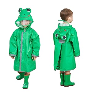 SSAWcasa Rain Poncho KidsToddler Poncho with HoodWaterpoof