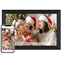 SSAWIFIFRAME 10.1 Inch WiFi Digital Picture Frame 32GB, 1280x800 HD IPS Touch Screen Digital Photo Frame Electronic, Auto-Rotate&Wall Mountable, Easy Share Photos or Videos via App from Anywhere