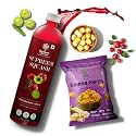 SSF Supreem Super Foods Cranberry Amla Healthy Squash-700ml And Quinoa Puffs 100Gm Combo Pack|Perfect Refreshment for munching and celebrations