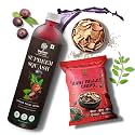 SSF Supreem Super Foods Kokum Tulsi Jeera Squash - 700ml and Ragi Millet Chips -100gm Combo Pack | Perfect Refreshment Drink with Healthy Air Fried Snacks