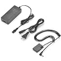 SSK LP-E17 Dummy Battery with 8.4V 3A AC Power Supply Adapter DC Coupler Kit Compatible with Canon EOS RP/M3/M5/850D/200D