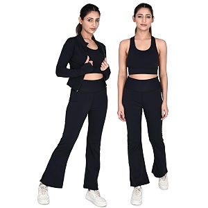 SSoShHub High Waist Stretchable Gym Flair Pant