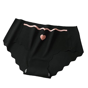 SSoShHub Women Bikini Heart Print Seamless UnderwearSeamless