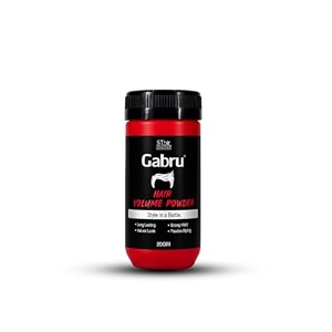 stbir gabru hair volume powder for non greasy non oily hair styling 20g