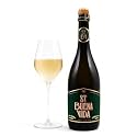St. Buena Vida Non-Alcoholic Sparkling Wine, Alcohol-Removed, Organic Chardonnay, Champagne-Style, 750ml Bottle (Pack of 3)