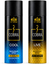 ST-JOHN Cobra Deo Cool 50 ml | Cobra Deo Live 50 ml Deodorant Spray - For Men & Women (100 ml, Pack of 2)