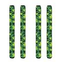 St.Patrick's Day 4 PCS Refrigerator Door Handle Covers Set, Anti-Slip Kitchen Appliance Decorative Mat for Fridge Dishwashers Microwave Indoor Home Kitchen Decoration,Leaves Green