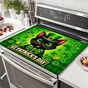 HOMETITUTE Gnome St Patricks Stove Top Cover 28x20 Heat Resistant Mat