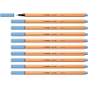 Fineliner - STABILO point 88 Box of 10 Ice Blue