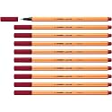 STABILO Fineliner point 88 - Pack of 10 - Purple