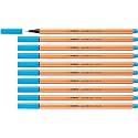 STABILO Point 88 Fineliner Pen - Assorted Colours (Pack of 25) Pack of 10