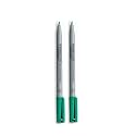 Lumocolor Non Permanent Water Soluble Marker (Pack of 2) (Green)