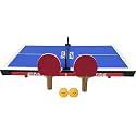 STAG GLOBAL (NEW Launch) 3 in 1 Super Mini TT Table | Portable Fun Tabletop Game for Kids & Family | Lightweight Indoor TT Table with Net, Rackets & Balls (3 in 1)