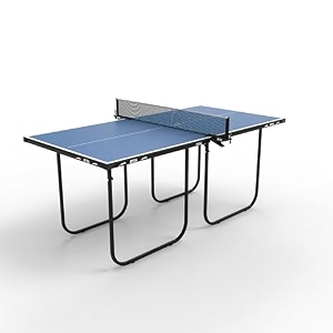 stag with device mini series table tennis table  compact 12mm indoor ping pong table with foldable design easy storage durable frame amp net set  space-saving table for home amp recreation