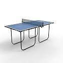STAG WITH DEVICE Mini Series Table Tennis Table | Compact 12mm Indoor Ping Pong Table with Foldable Design, Easy Storage, Durable Frame &amp; Net Set | Space-Saving Table for Home &amp; Recreation